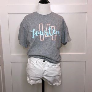 Birthday graphic tee “14”